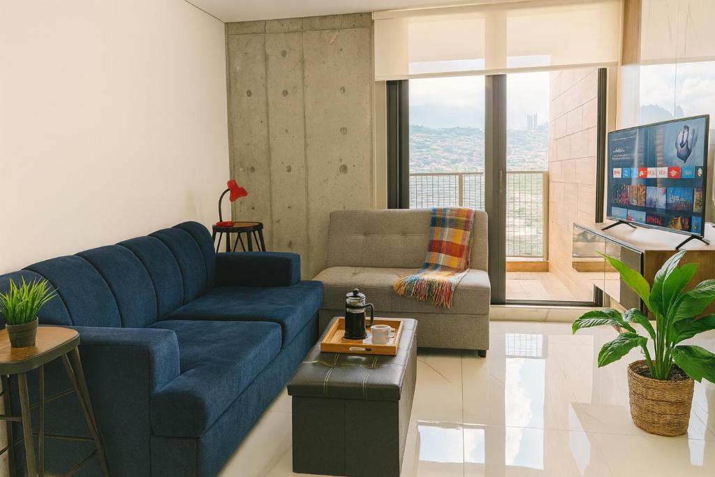 Luxury Loft Monterrey City Living at Landmark High Rise - Appartement Avec Vue Sur Montagne
