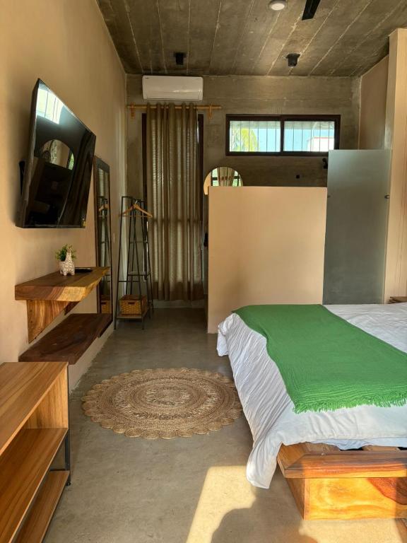 Casa Ampa Zikatela- Brisas de Zicatela- Puerto Escondido - Habitación Doble Deluxe Con Balcón