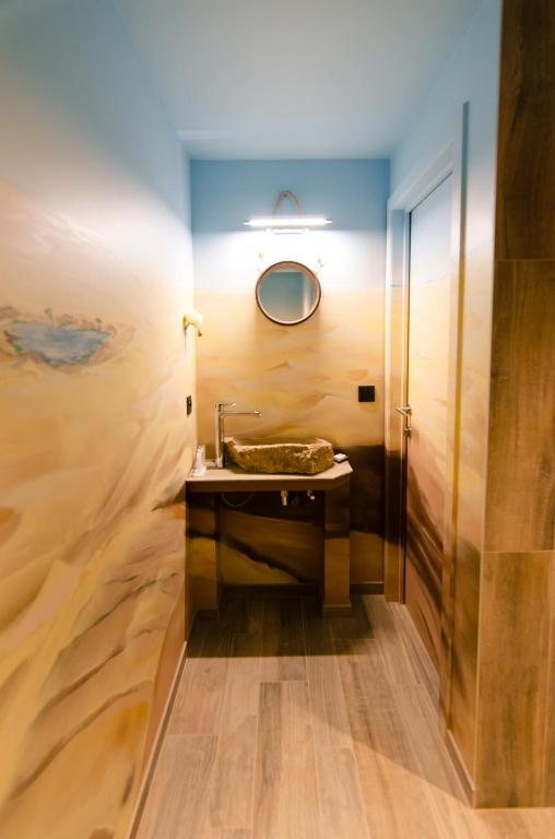 Koupelna v ubytování River Lodge Hotel Insolite