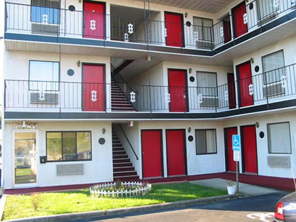 Budova, kde se motel nachází