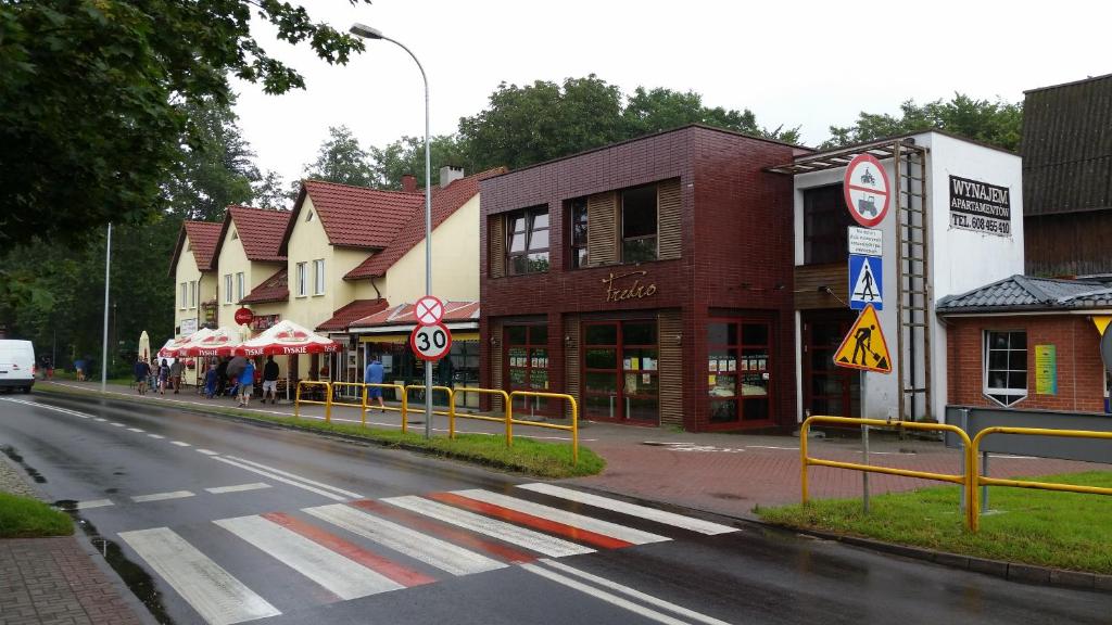 Budova, v ktorej sa apartmán nachádza