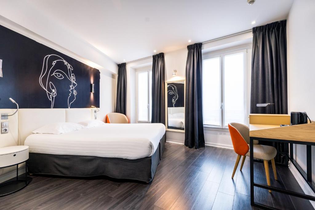Hôtel Montparnasse Saint Germain - Resim 24