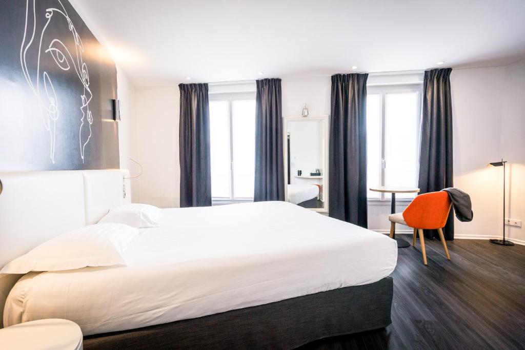 Hôtel Montparnasse Saint Germain - Resim 29