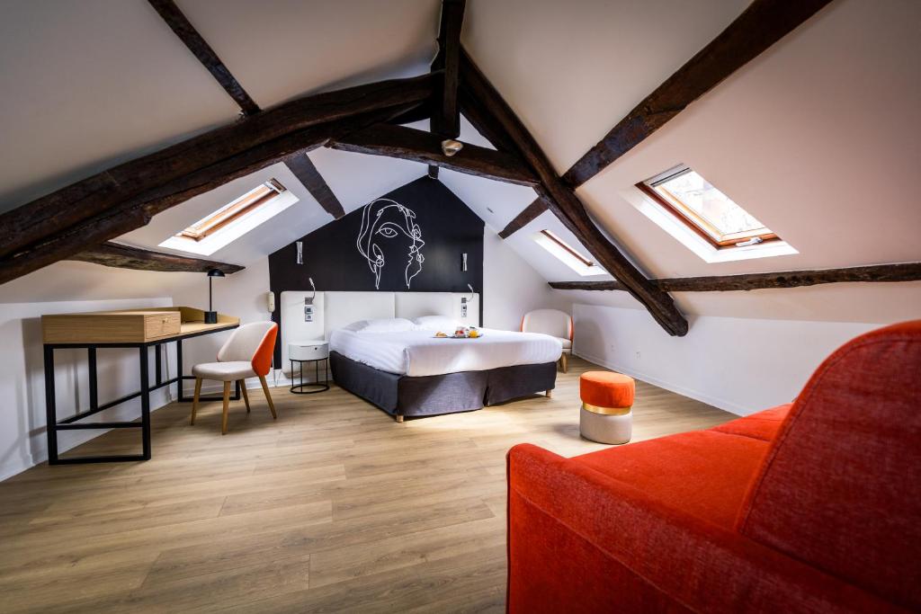 Hôtel Montparnasse Saint Germain - Resim 39