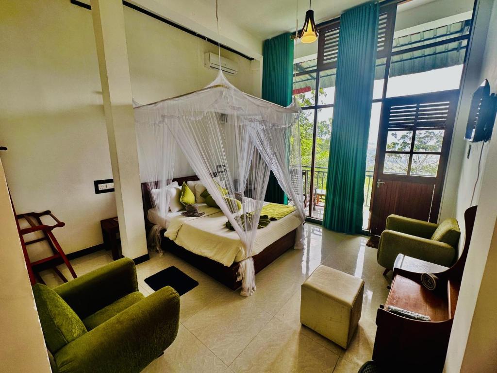 shining green view, die besten unterkünfte in ella