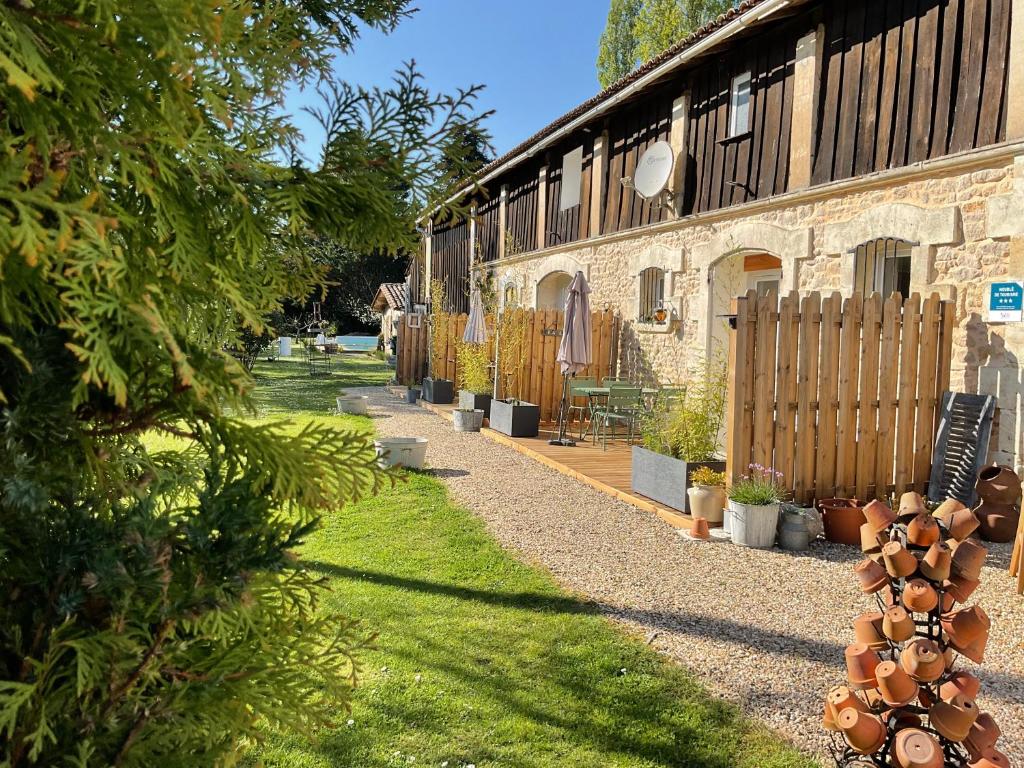 Zahrada ubytování Gîte de Ker Val