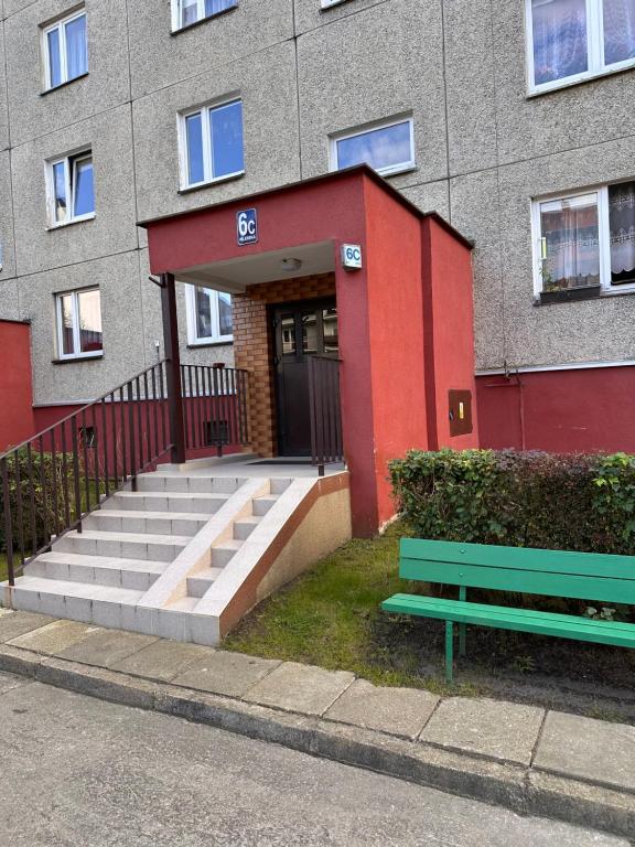 Budova, kde se apartmán nachází