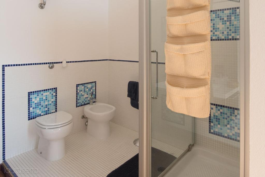 Koupelna v ubytování B&B Sa Costera