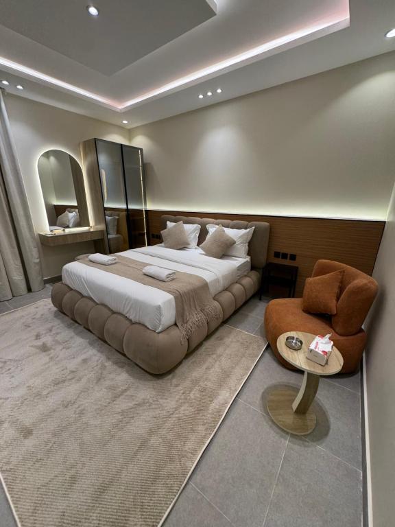 Katil atau katil-katil dalam bilik di luxury room