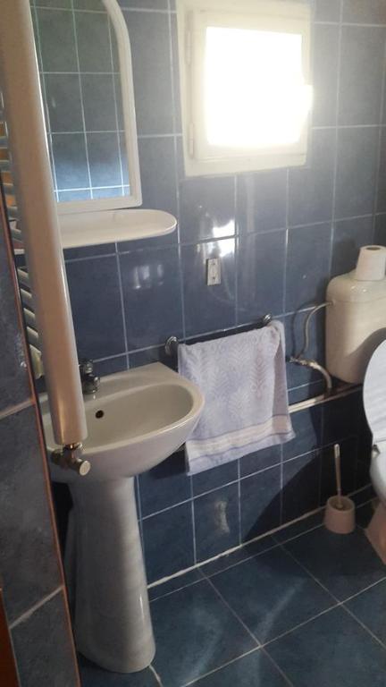 A bathroom at Cabana Izvorul Ariesului