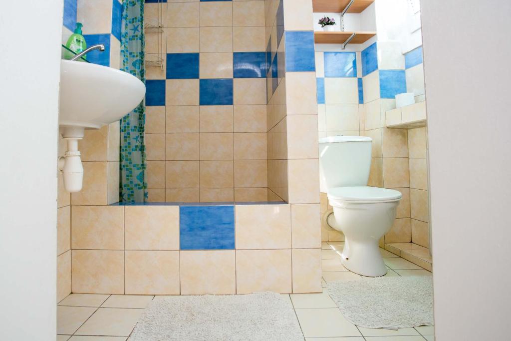 Een badkamer bij Apartmány Friday