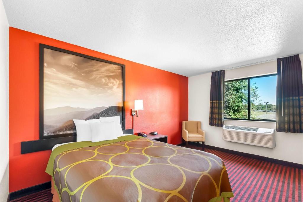 Super 8 by Wyndham Dumfries/Quantico - Chambre Lit Queen-Size - Non-Fumeurs