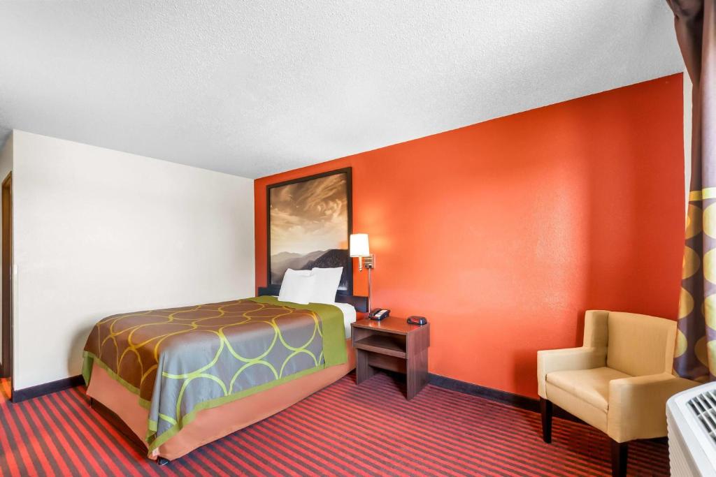 Super 8 by Wyndham Dumfries/Quantico - Chambre Lit Queen-Size - Fumeurs