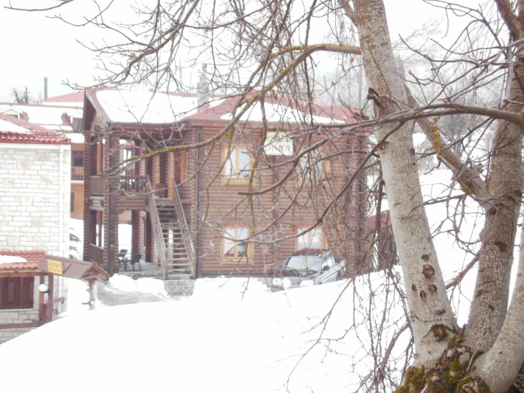 Stivakti Chalet v zimě