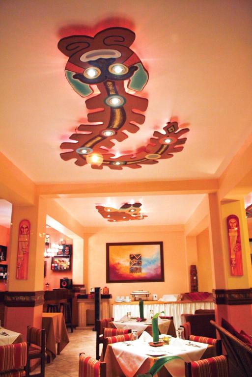 Restaurace v ubytování Hotel Taypikala Machupicchu