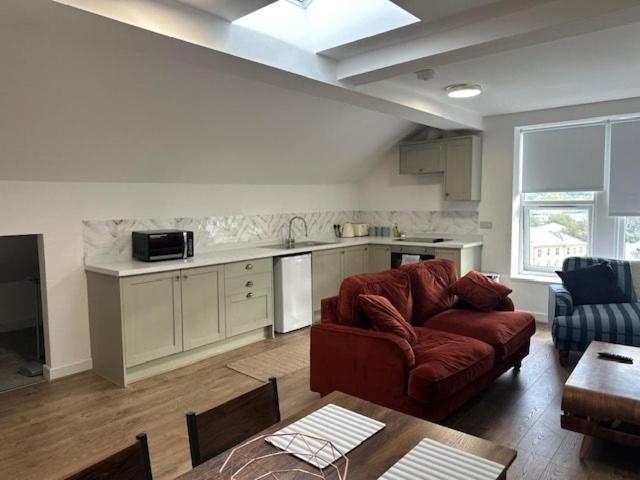 Η κουζίνα ή μικρή κουζίνα στο Apartment 3 Shipley