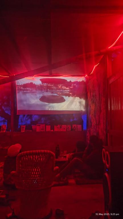 Χώρος καθιστικού στο Cannavillas hostel