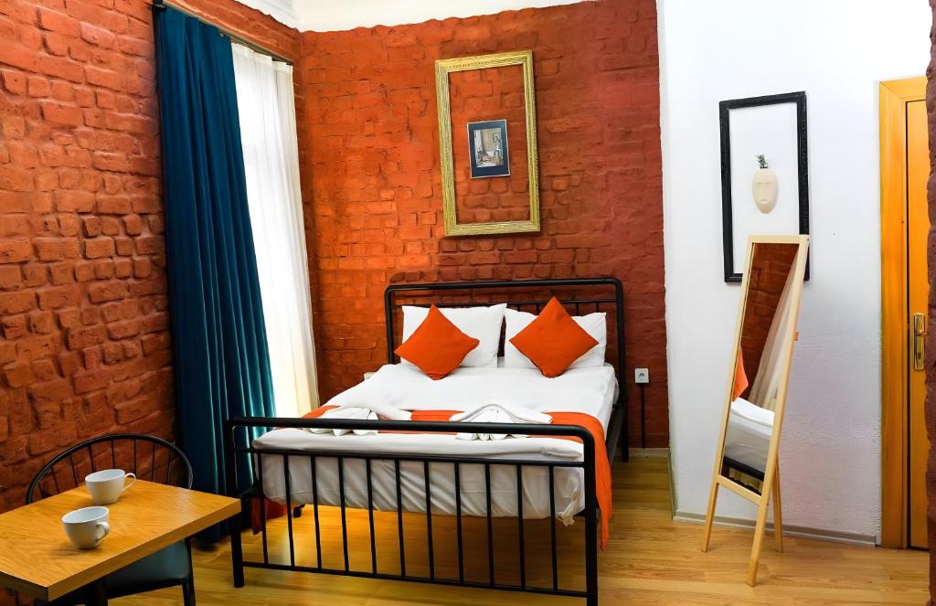 Postel nebo postele na pokoji v ubytování White Moscow Rooms