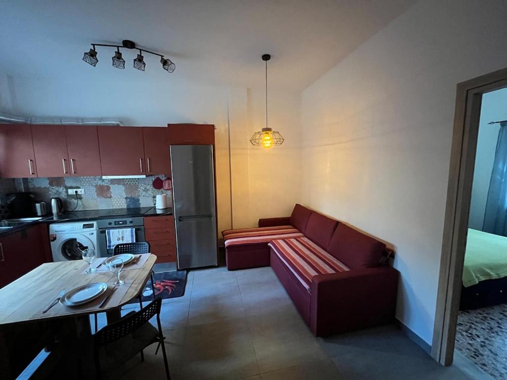 Η κουζίνα ή μικρή κουζίνα στο AA seaside apartment