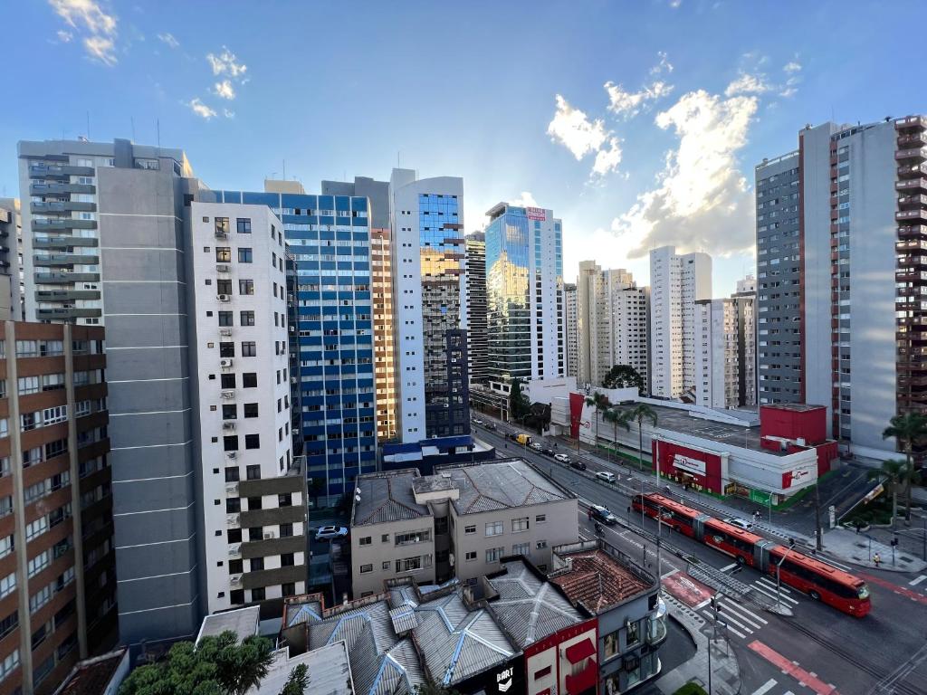 Γενική άποψη της πόλης Κουριτίμπα ή θέα της πόλης από  αυτό το διαμέρισμα