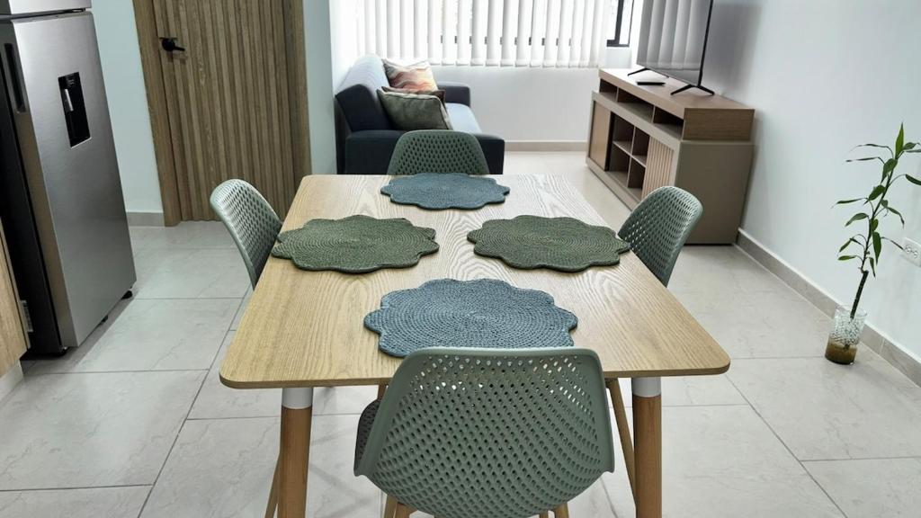 Χώρος καθιστικού στο Exclusive Loft in Álamos