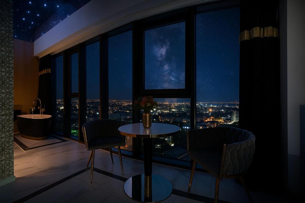 Hanza Tower Original 21st Floor- Sea and City-View - Resim 6