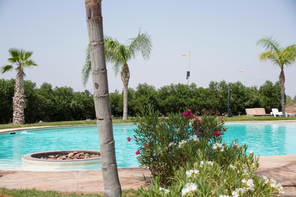 Πισίνα στο ή κοντά στο Appartement XXL résidence privée piscine Dar Dmana