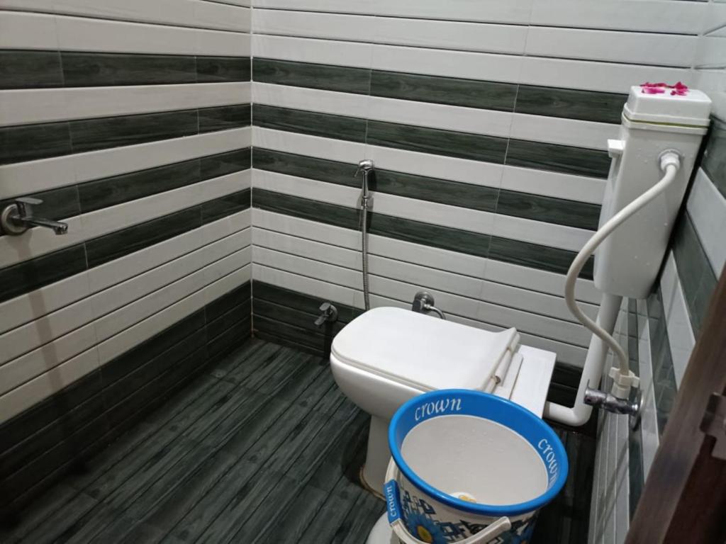 Koupelna v ubytování Hotel lucky guest house