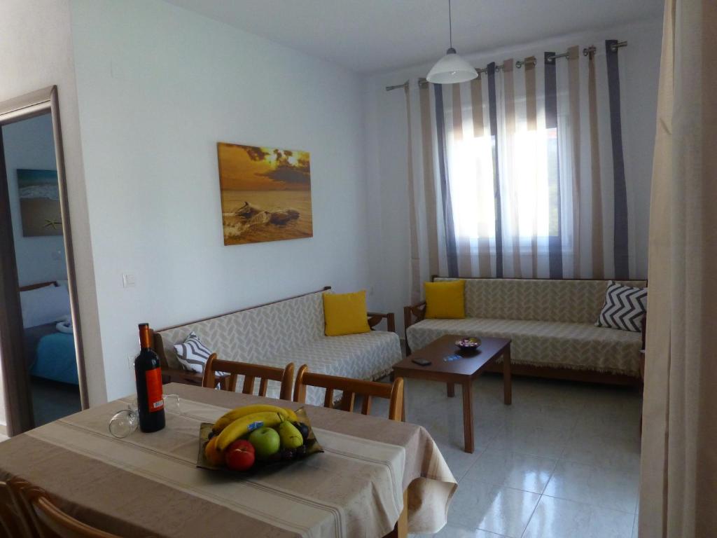 Posezení v ubytování Pavloudis Apartments