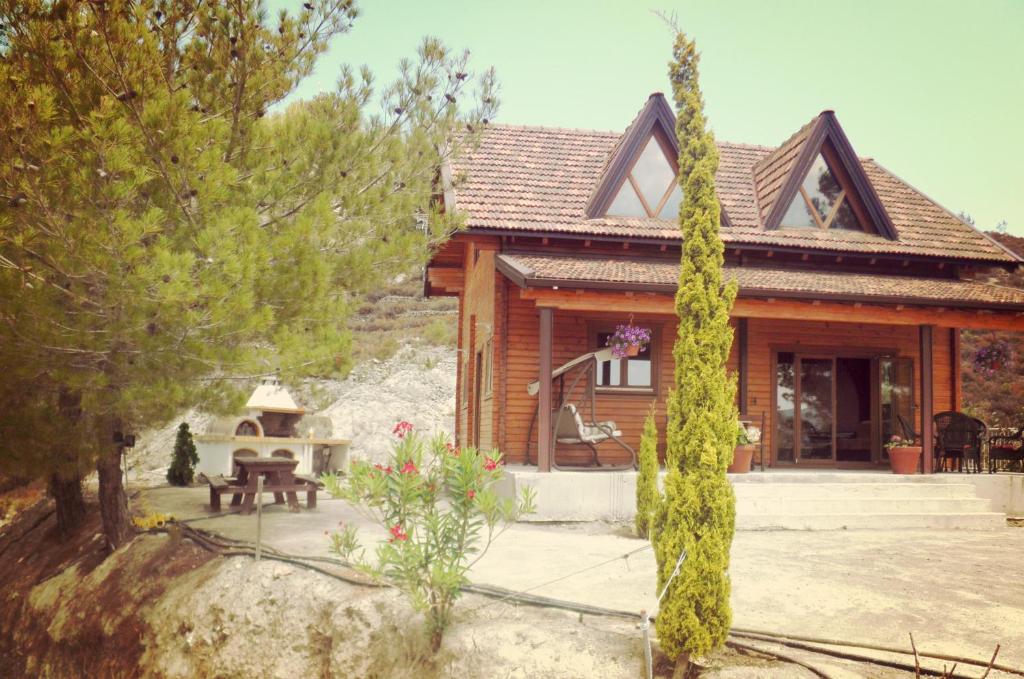Zahrada ubytování Agros Timber Log House