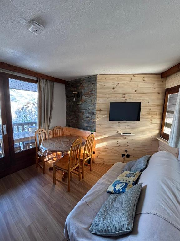 Studio 4 personnes les Orres vue sur le lac