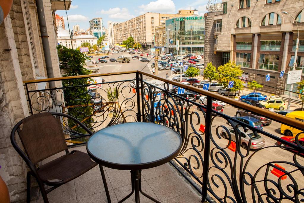Balkón nebo terasa v ubytování Mini hotel Non-Stop