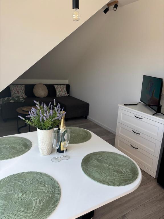 Μια τηλεόραση ή/και κέντρο ψυχαγωγίας στο Apartman Bojnice Kúpele