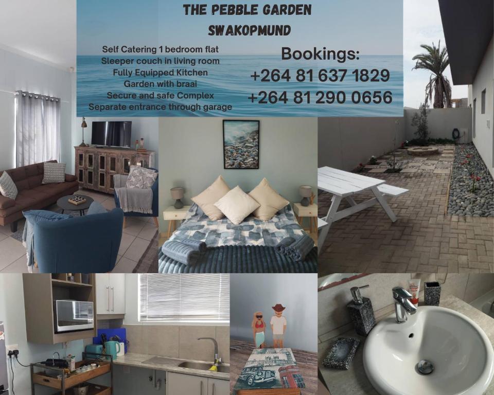 Posezení v ubytování The Pebble Garden Swakopmund