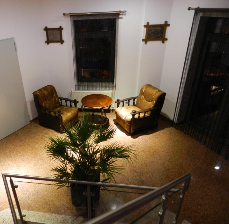 Posezení v ubytování Hotel Marinii