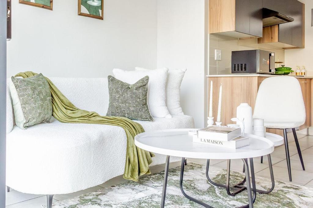 Kuchyň nebo kuchyňský kout v ubytování Villa Genesis-Luxury Apartment
