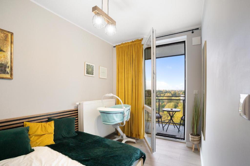 Cozy Warsaw Apart with Gym close to the Airport and City Centre - Resim 5