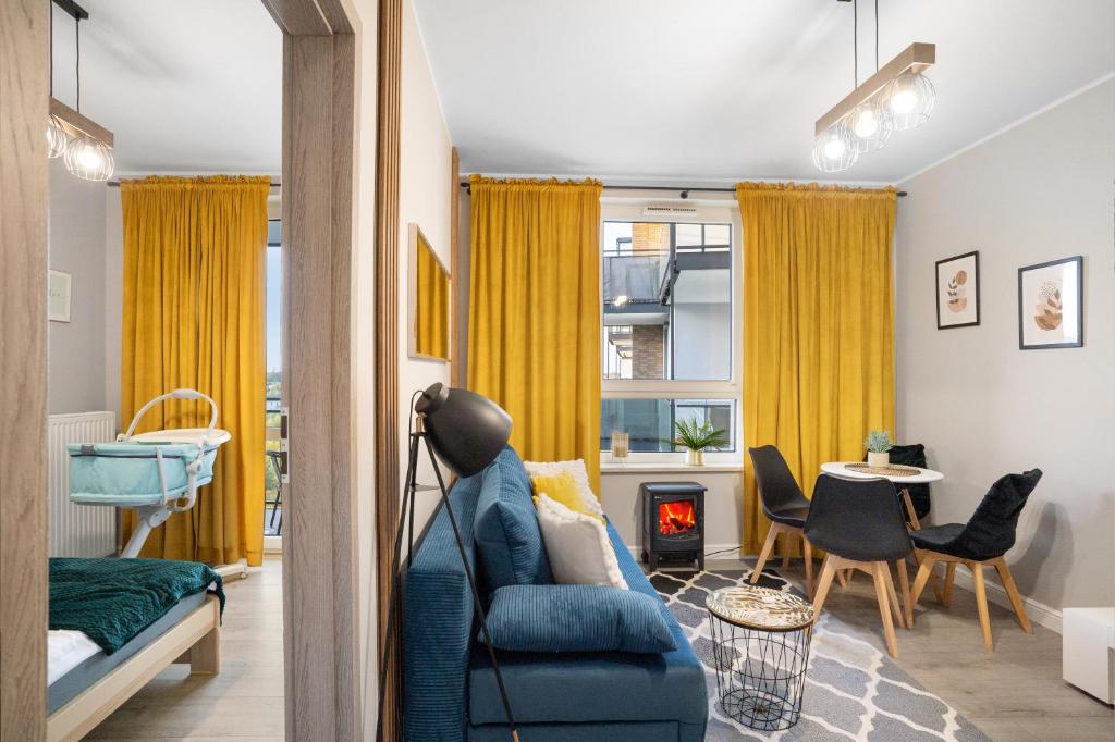 Cozy Warsaw Apart with Gym close to the Airport and City Centre - Resim 2