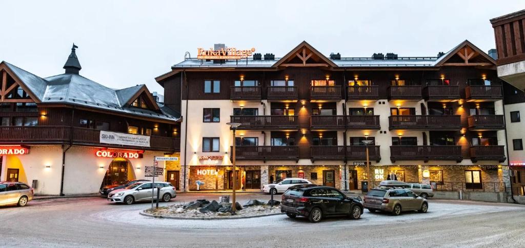 Bygningen som lejligheden ligger i