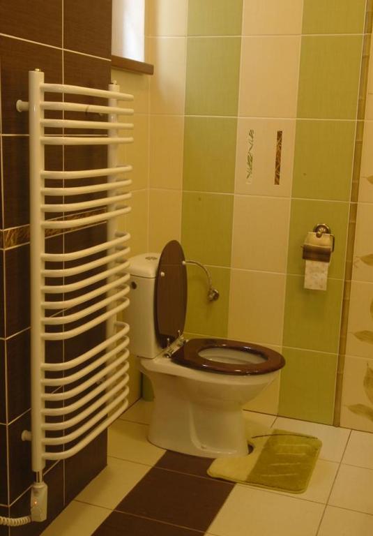 A bathroom at Apartmány Laverna