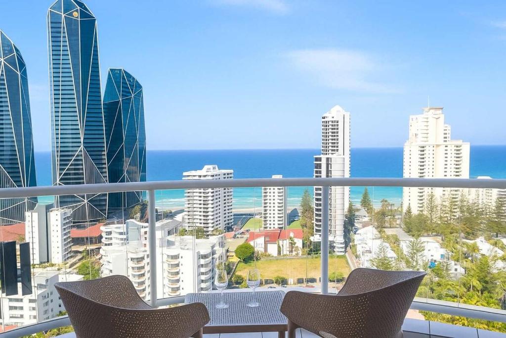 Nespecifikovaný výhled na moře nebo výhled na moře při pohledu z hotelu