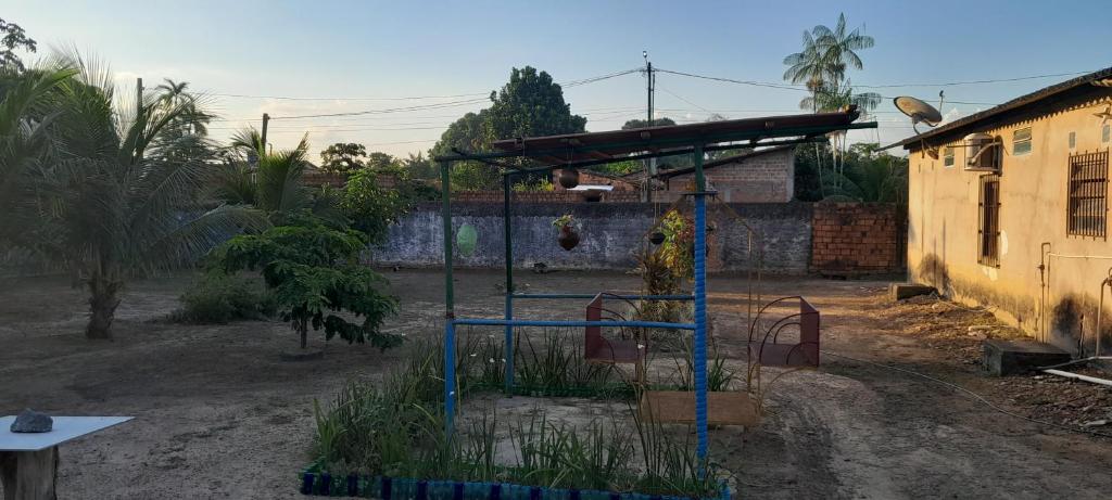 Kawasan permainan kanak-kanak di Sítio Amazônia Cop30