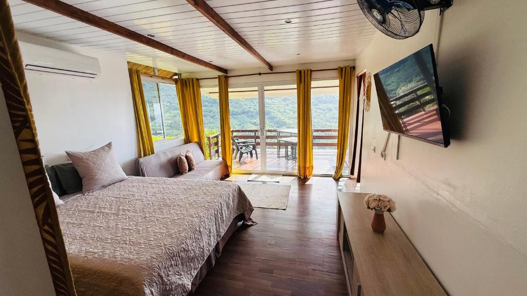 MOOREA Bungalow Kohimana avec vue lagon - photo 5 - Moorea, Polynésie