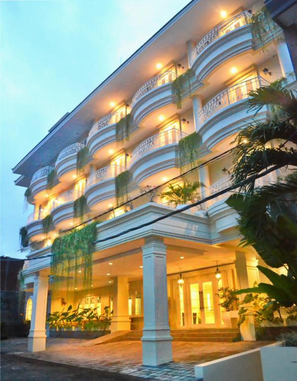 Budova, kde se hotel nachází