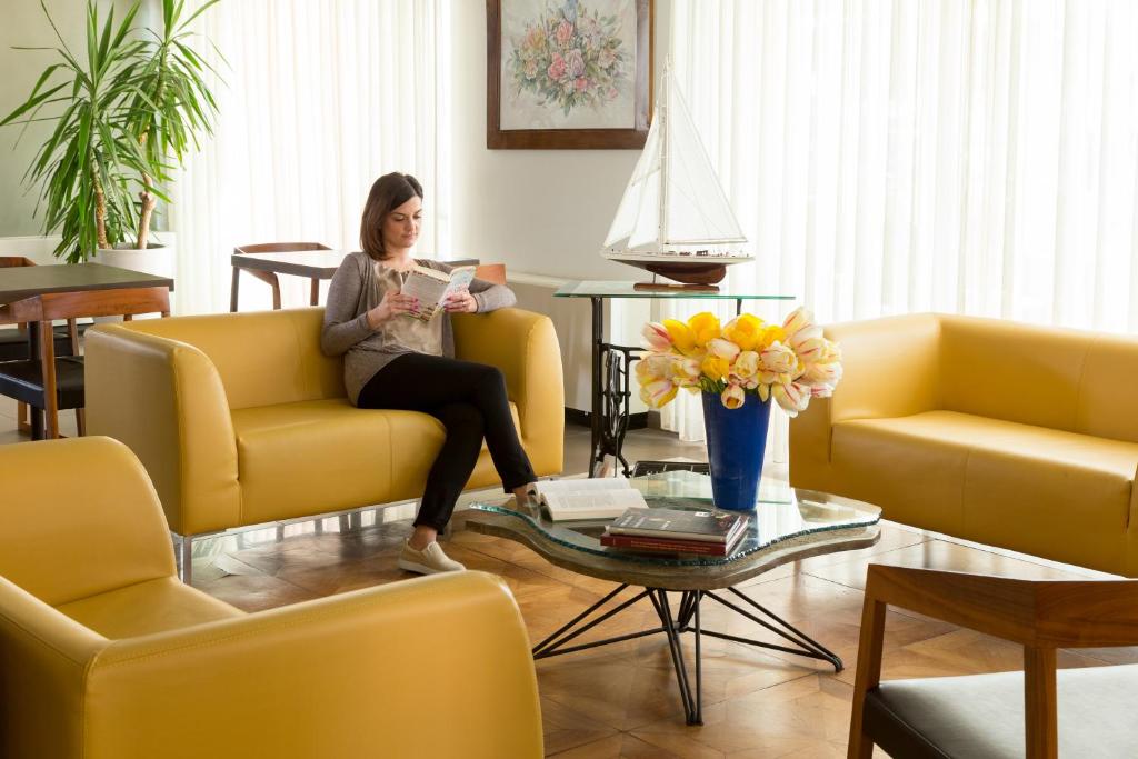 Posezení v ubytování Hotel Acquadolce