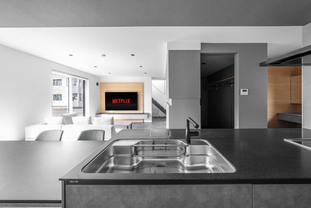 Η κουζίνα ή μικρή κουζίνα στο S - Vacation STAY 20201