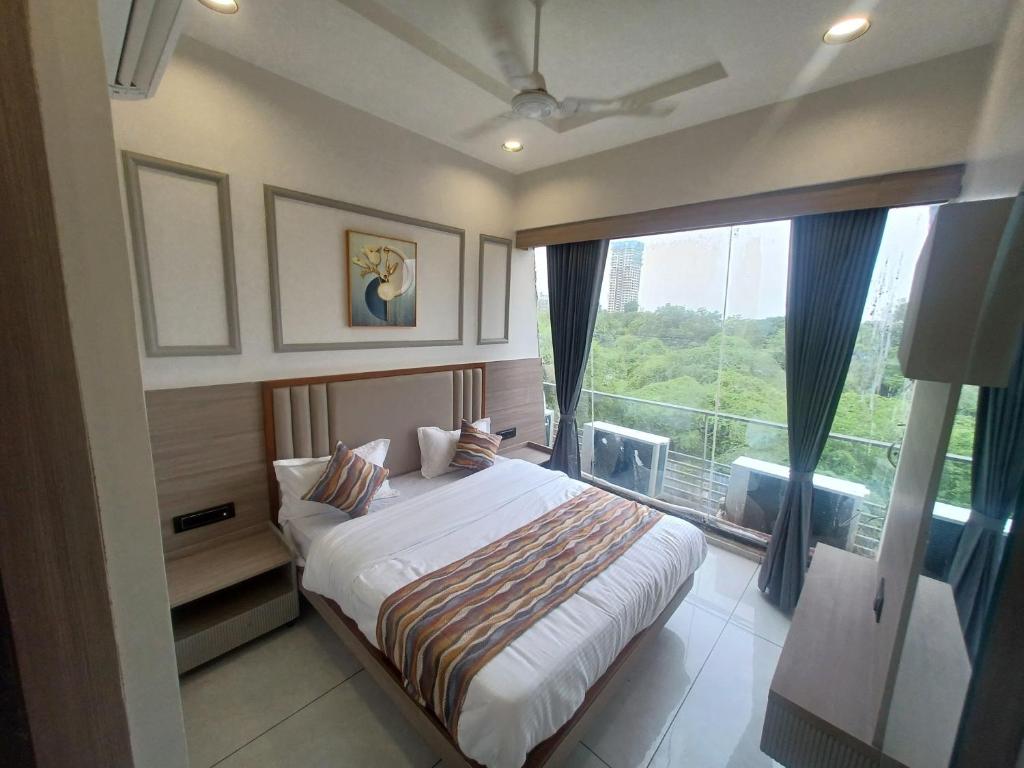 Katil atau katil-katil dalam bilik di Hotel Acme Sky