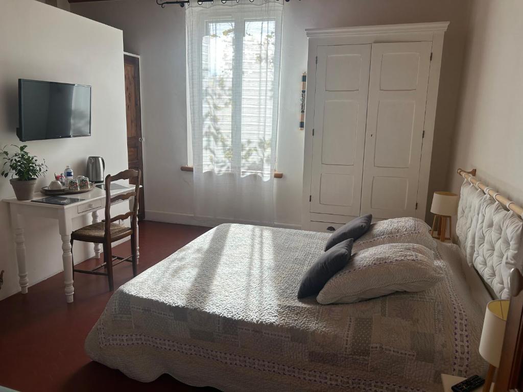 L effet mer - Habitación Con Cama Grande Y Vistas Al Jardín