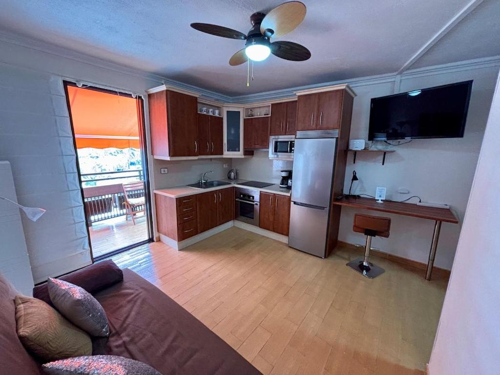 Η κουζίνα ή μικρή κουζίνα στο San Marcos Frontline