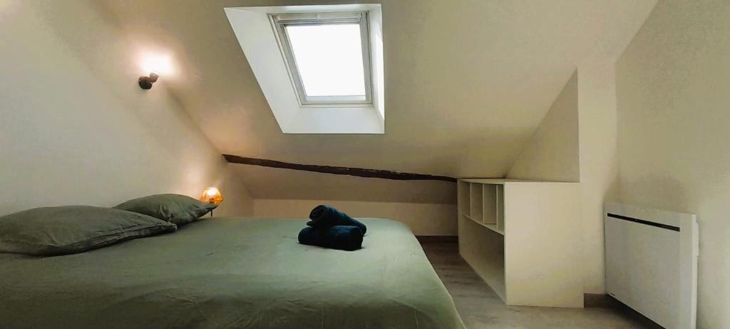 Katil atau katil-katil dalam bilik di Le Little Cosy calme et confort